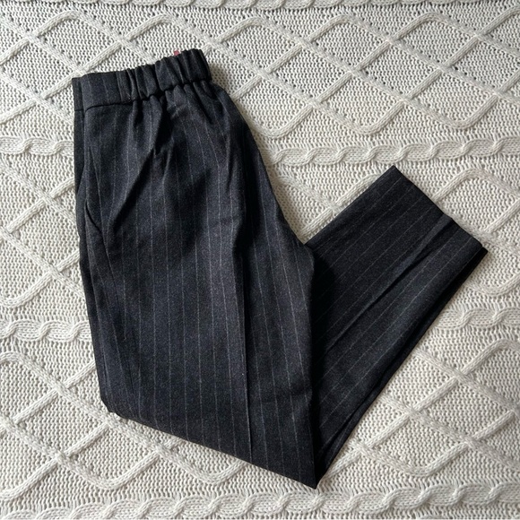 Aritzia Babaton Cohen Wool Cashmere Blend Striped Pants - Picture 1 of 5